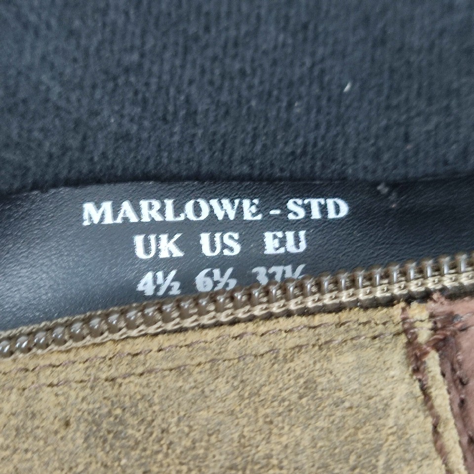 Hotter Goretex Winter High Boots Equestrian Green/Brown Womens Uk Size