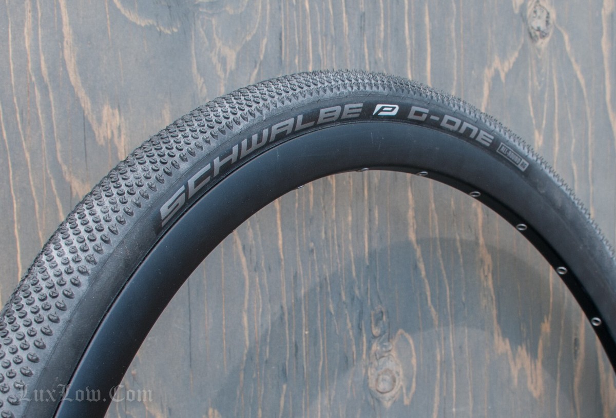 Pneu Gravel Schwalbe G-One Ultrabite 700mm Tubeless Ready Souple Raceguard Addix E 25 Bronze Sidewall