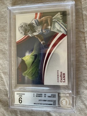 Ceedee Lamb Immaculate Collection Cleat Red /75
