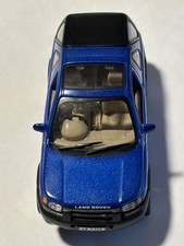 Schuco Land Rover Freelander, Blue, pre-owned toy car, 1:43