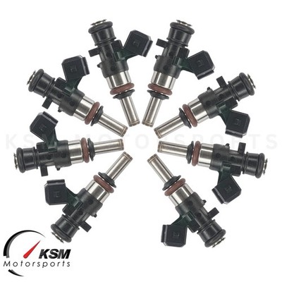 8 x 1400cc 133lb Fuel Injectors fit Bosch EV14KT Long Nozzle E85 LS3 LS7 LSA