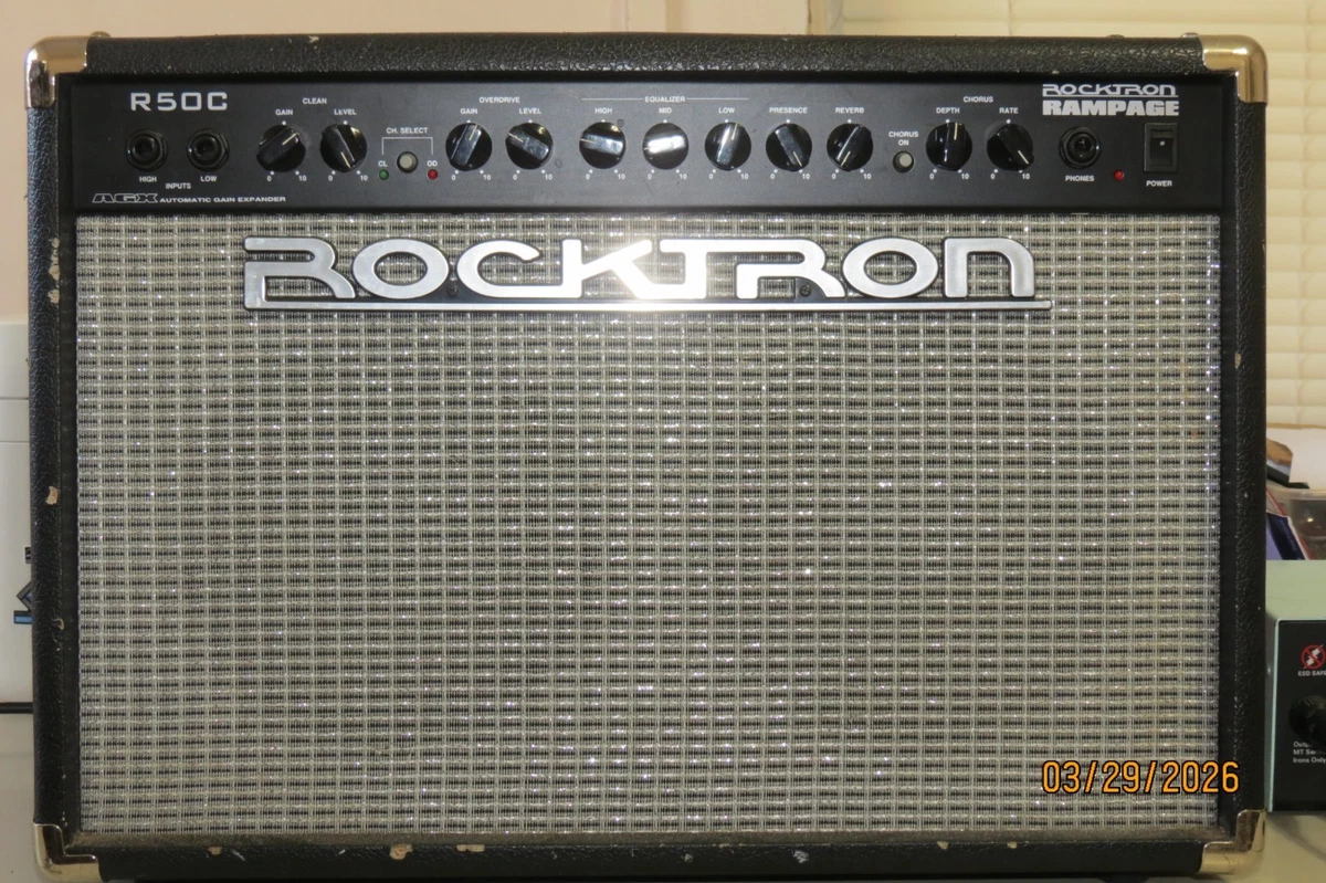 Preços baixos em Amplificadores de guitarra Rocktron | eBay