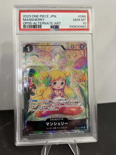 Mansherry Alt Art PSA 10 OP05-088 Japanese