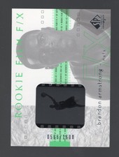 2001-02 Brandon Armstrong SP Authentic #104 #/1600 Film FX Rookie Card. rookie card picture