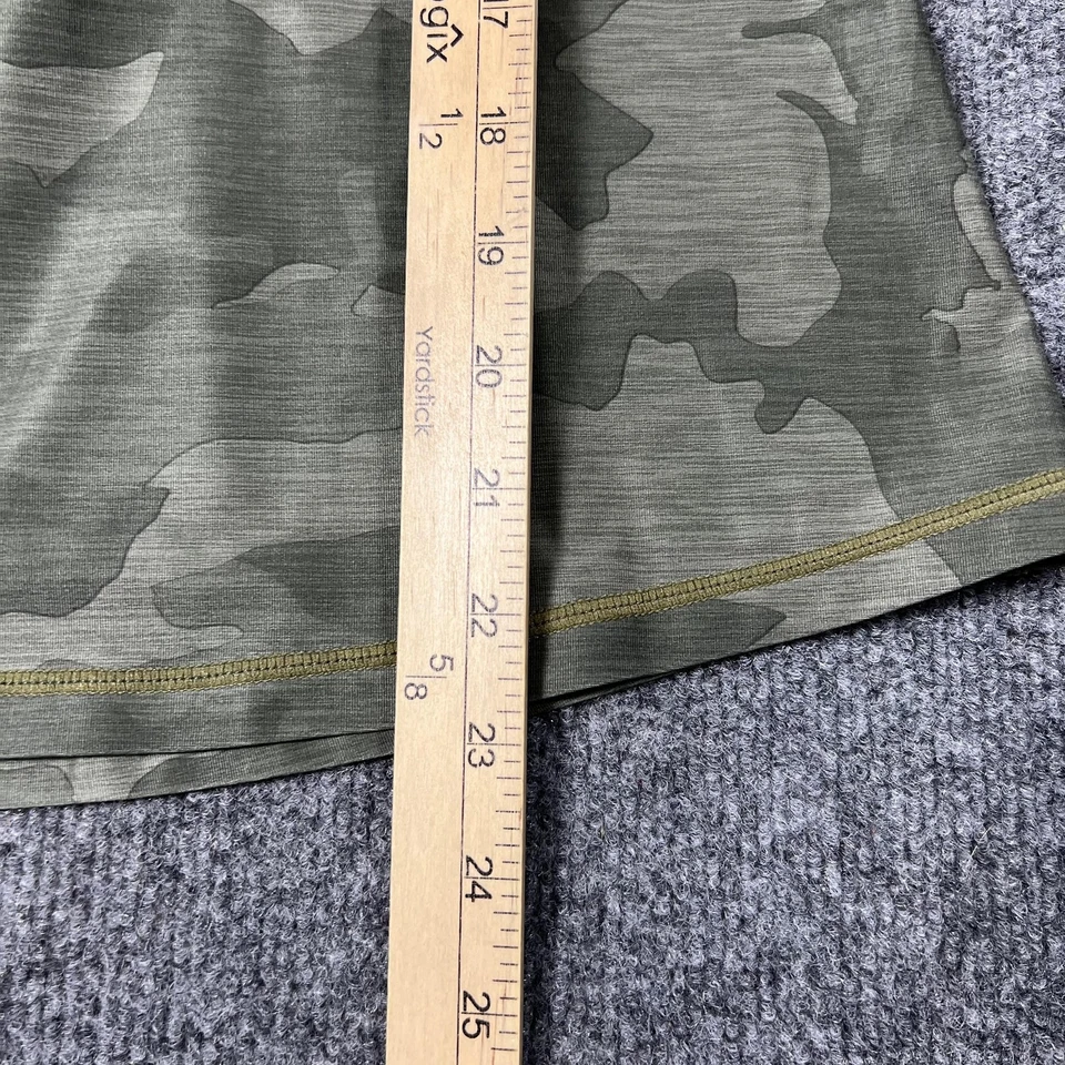 Женская майка Prana маленькая зеленая камуфляжная с перекрестной спинкой полочный бюстгальтер с подкладкой спортивная йога - Изображение 3 из 4