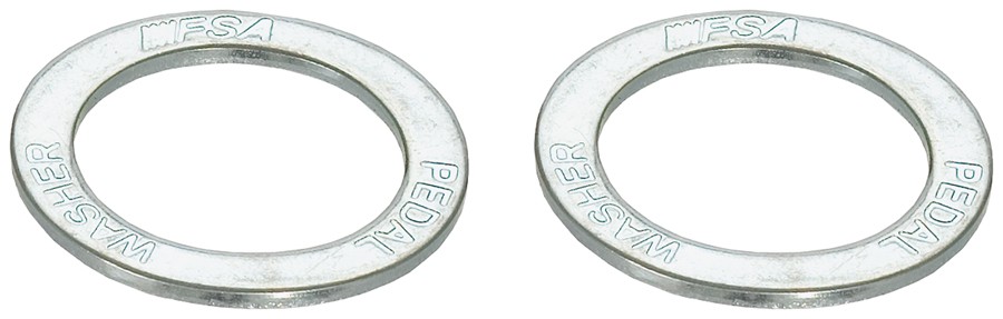 FSA Steel Pedal Washers MW040 - Durable Protects Cranks for Bike Maintenance