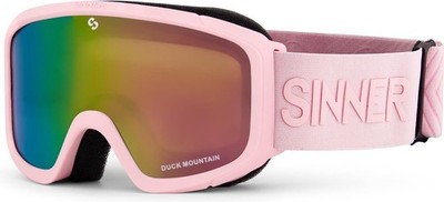 Kinder Skibrille Pink Schneebrille Schutzbrille Rosa - Sinner Duck Mountain 4-8