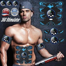 Abdominal Toning Belt ABS Training ems Electric Muscle Stimulation Rechargeable