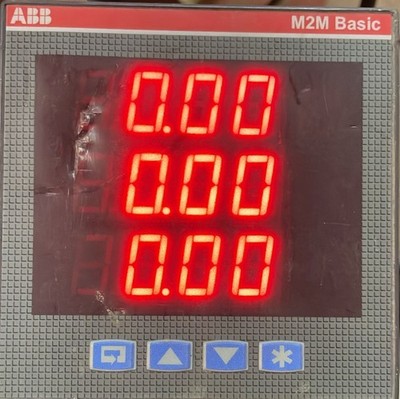 ABB M2M BASIC MODBUS 2CNM203001R2001 NETWORK ANALYZER - TRY & TESTED
