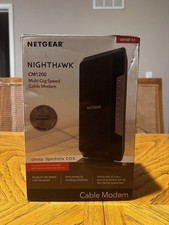 NETGEAR Nighthawk CM1200-100NAS DOCSIS 3.1 Cable Modem Free Ship