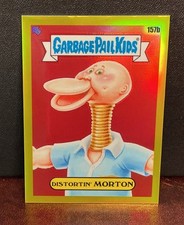 Topps Chrome Series4 Garbage Pail Kid: DISTORTIN' MORTON 157b Gold Parallel /275