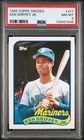 1989 TOPPS TRADED 41T KEN GRIFFEY JR. HOF Rookie PSA 8 NM-MT