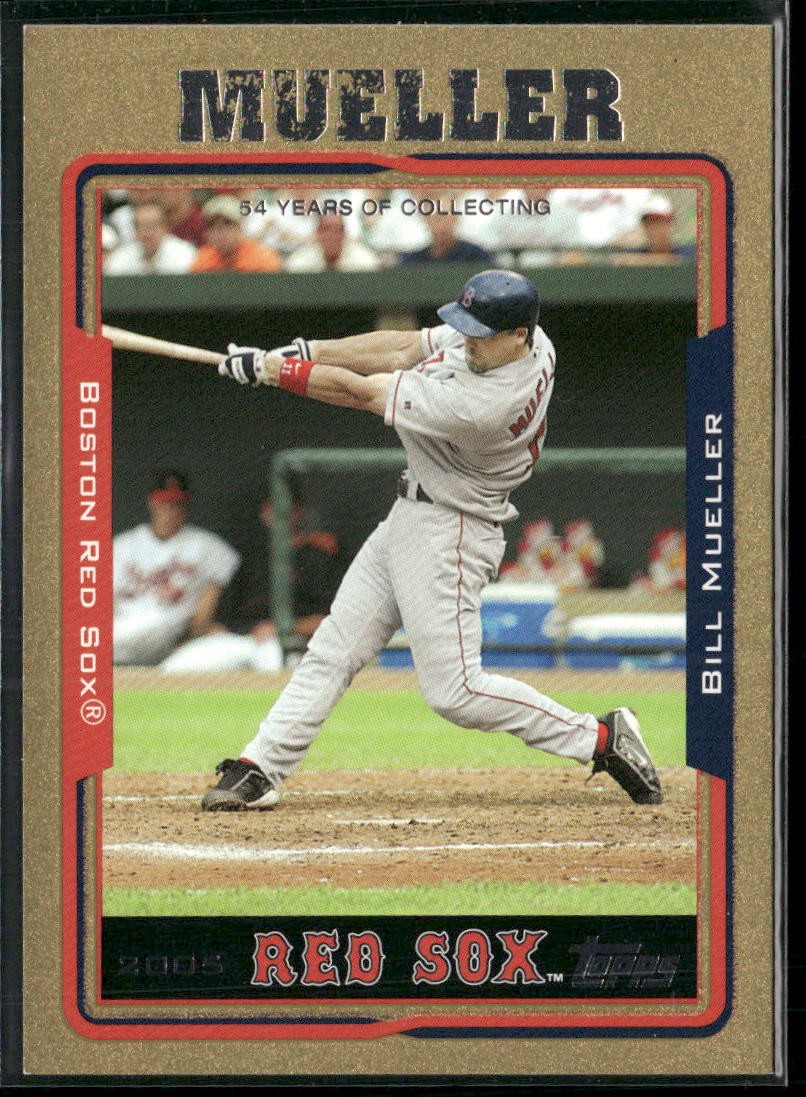 2005 Topps Bill Mueller #179 Gold /2005 Boston Red Sox