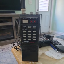 Uniden Analog Bearcat 10 Channel Scanner BC 55XLT AC adapter IOB w/instructions