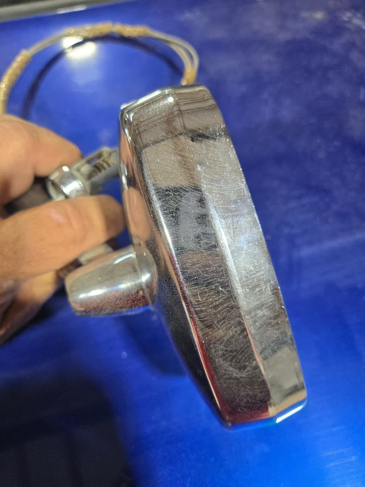 Espejo retrovisor remoto Pontiac 1969 Firebird 69-72 con controlador GTO Grand Prix 69 Foto 3 de 4