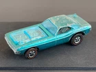 Vintage Hot Wheels Redline 1971 AQUA Bye Focal - Tan Int., KILLER FILLER!