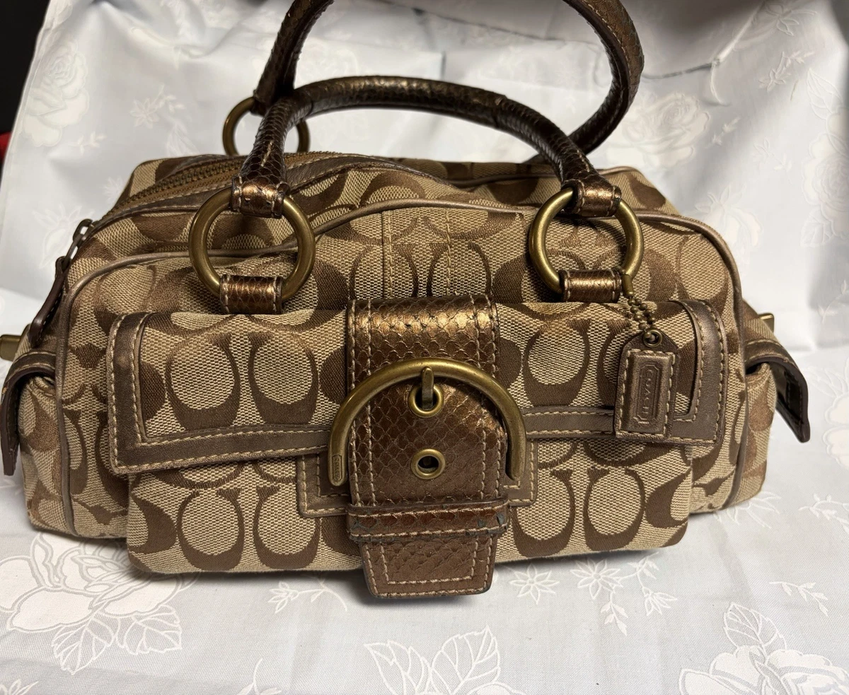coach boston bag products for sale | eBay