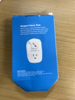 AAavantage Airport Hero Two Power Outlet Power Strip