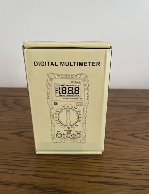 Digital Multimeter DC AC Voltage Current Meter Tester