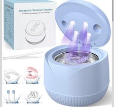 Ultrasonic Retainer Cleaner Machine   45kHz Dental Pod for Retainers,