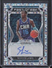 2021-22 Panini Prizm #FBR-SLW Scottie Lewis Fast Break Rookie Autographs