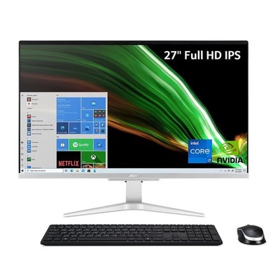 Acer Aspire C27-1655-UA93 AIO i7 11th , 16 GB, 512 SSD, 1TB HDD, Nvidia MX330