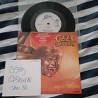 Ozzy Osbourne Shot In The Dark 1986 7" Genuine Signed Autographed Black Sabbath