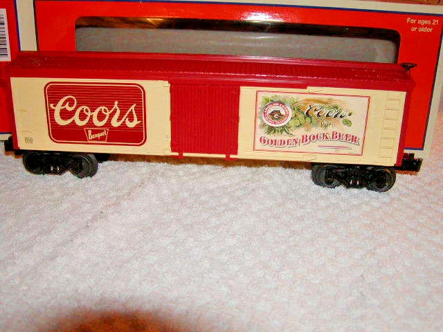 Lionel 2028260 Coors Banquet Wood Sided Beer Reefer O 027 New 2020 MIB Sealed - Image 2 of 4