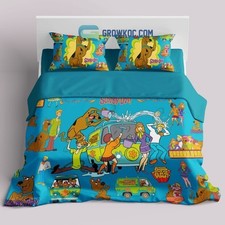 Scooby Doo Funny Movies Gift For Kid Family Bedding Set Christmas 2025