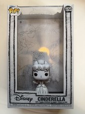 Funko Pop Boceto Cenicienta 1523 Disney Arte Cubierta Blanco y Negro Figura Estuche NUEVO