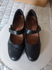 Womens Dream Pairs Mary Jane style black shoe