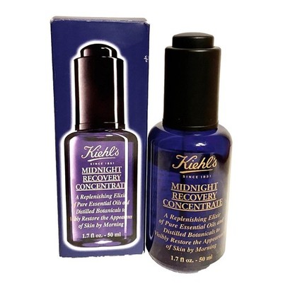 Kiehls Midnight Recovery Concentrate 1.7 oz / 50 ml NIB