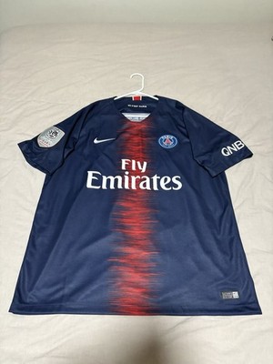 BNWOT 2018-19 PSG Cavani Jersey XL | eBay