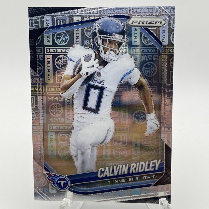 2025 PaniniSilver Prizm Calvin Ridley No. 220 -/20 Panini Logo