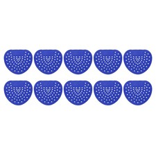 20Pcs Urinal Screen Deodorizer Anti-Splash Peach-Scent Mat Urinal Cakes Blue