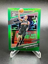 2021-22 Panini Donruss Optic Lonnie Walker IV Green Prizm 5/5