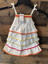 New Vintage Gymboree Girls Dress Sundress 3T Summer Citrus