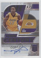 2022-23 Donruss Elite Turn of the Century Signatures Rick Fox #TCS-RFX Auto 4z8