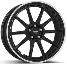 4x Alufelgen DOTZ Sonoma dark Black matt/polished lip 8x19 ET45 LK5 114 19 Zoll