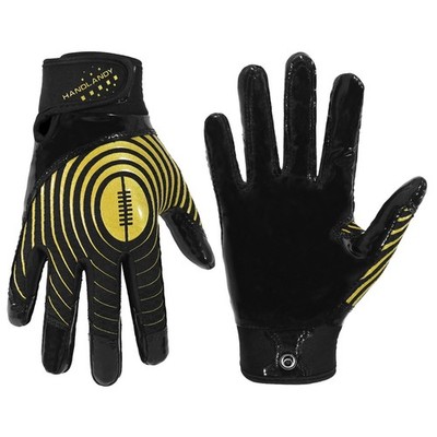 HANDLANDY Youth Football Gloves, Kids Sticky Receiver Gloves