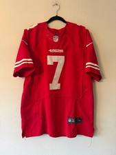 San Francisco 49ers Colin Kaepernick 7 Nike On Field Signed Jersey Mens Size 44