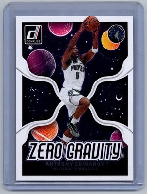 2024-25 Donruss #7 Anthony Edwards Zero Gravity Press Proof