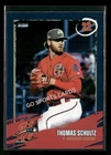 2026 Harrisburg Senators Thomas Schultz RC Rookie Nationals Minor League