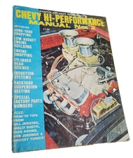 Chevy Hi-Performance Manual No 2 Vintage 1960s Car Magazine Engine Guide