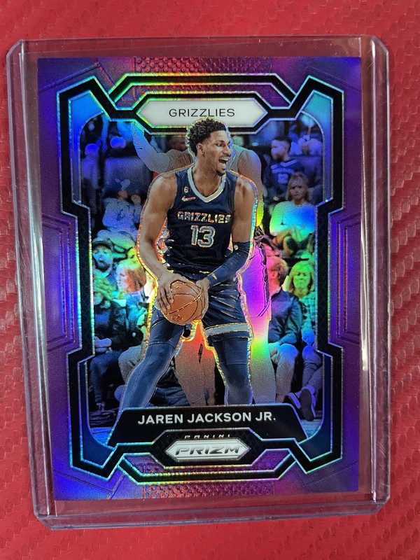 Jaren Jackson Jr SP 06/99 purple 2023-24 prizm #61
