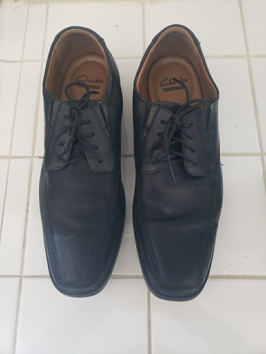 Clarks Collection Cushion Soft Men\'s Size 9. 5 M Black Lace Up Shoes 14885 Clarks collection 14885 ortholite - Gem main image 3