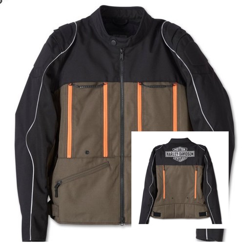 Harley-Davidson Men's Ventilator Switchback Lite Motorcycle Jacket $375 Sz XL