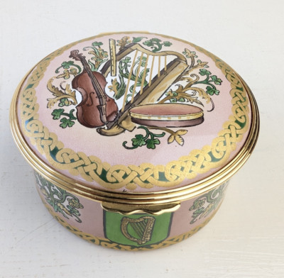 Halcyon Days Emaille Spieluhr The Ireland Spieluhr Irish Air DANNY BOY Ltd