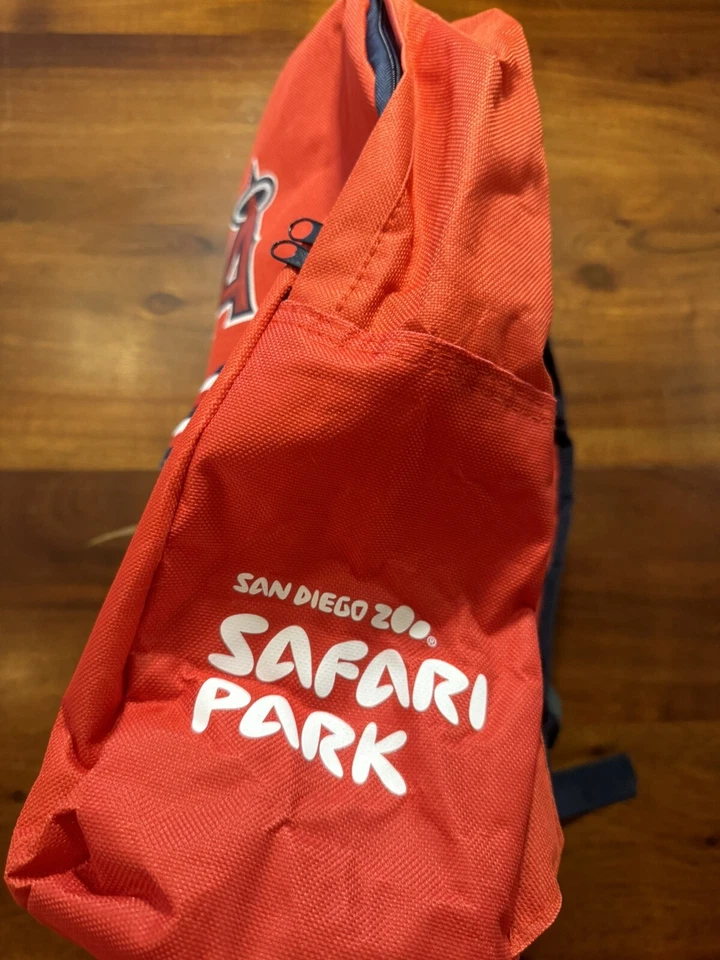 Los Angeles Anaheim Angels MLB Baseball Red Backpack Stadium Souvenir - Image 4 of 4
