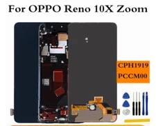 OEM For OPPO Reno 10x Zoom LCD Display Screen Touch Digitizer Assembly + Frame